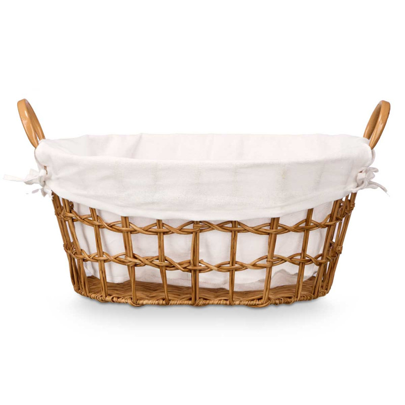CESTO OVAL ASAS NATURAL PEQ