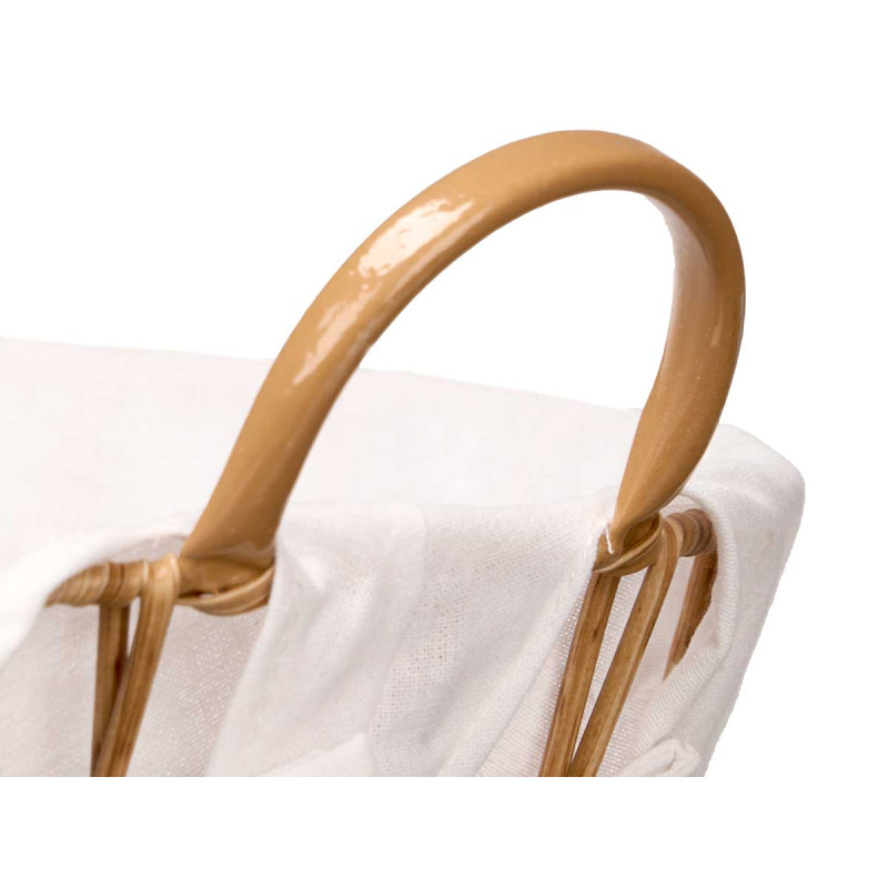 PANIER ROND AVEC POIGNÉES NATUREL PETIT