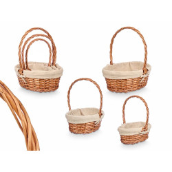SET 3 CESTE VIMINI OVALI 