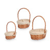 SET 3 CESTE VIMINI OVALI 