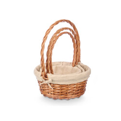 SET 3 PANIERS EN OSIER RONDS