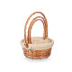 SET 3 PANIERS EN OSIER RONDS