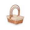 SET 3 RECTANGULAR WICKER BASKETS 