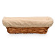 CESTA RETTANGOLARE VIMINI LEGNO