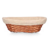 CESTA OVALE VIMINI LEGNO
