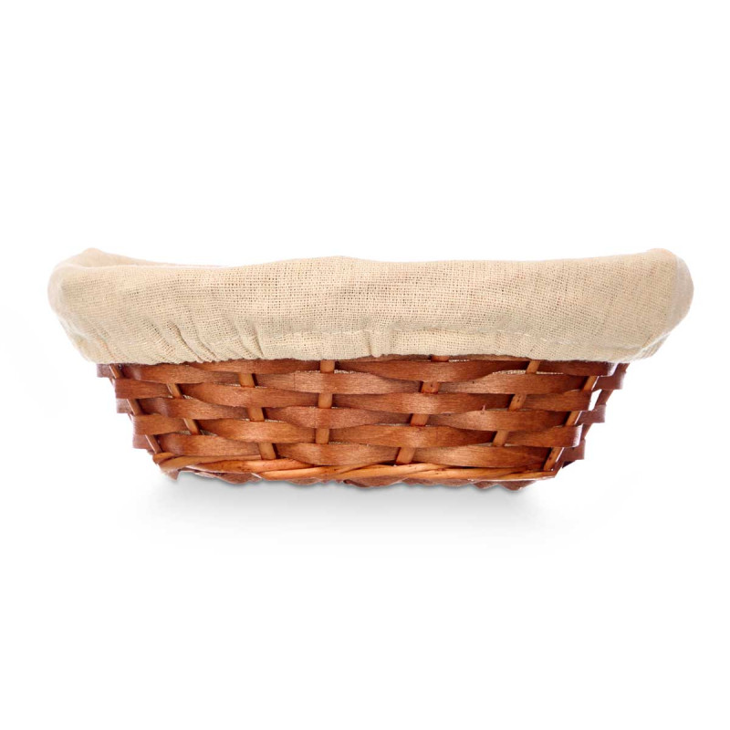 CESTA OVALE VIMINI LEGNO 
