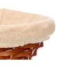 CESTA OVALE VIMINI LEGNO 