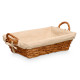 RECTANGULAR BASKET WITH HANDLES
