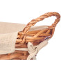 OVAL BASKET WITH HANDLES