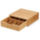 PORTACAPSULAS CAFE BAMBU 30X30CM