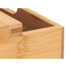 BAMBOO COFFEE CAPSULE HOLDER 30X30CM