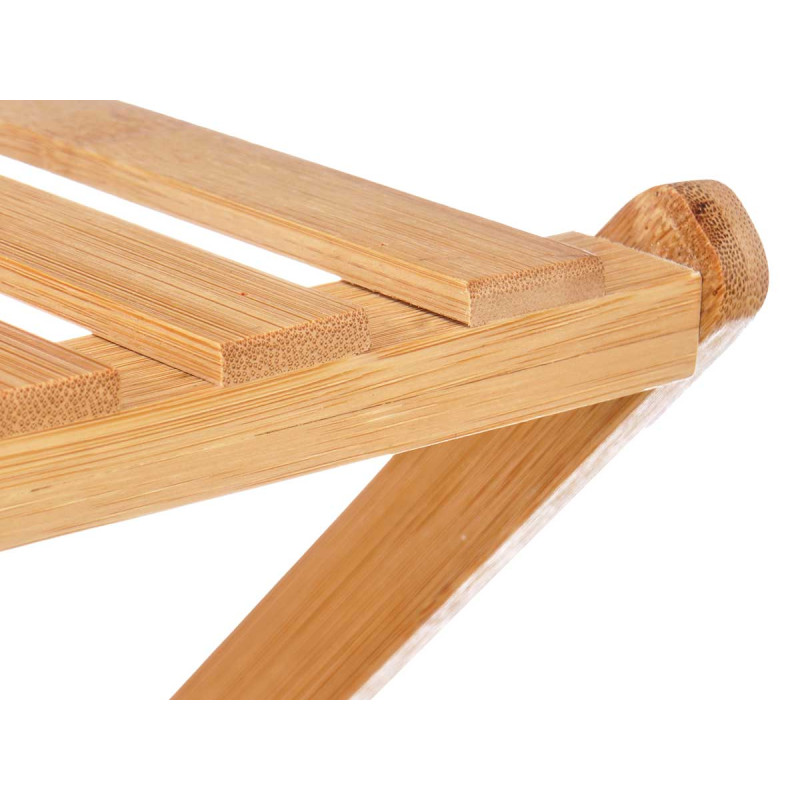 BAMBOO SHELF 3 FOLDING SHELVES