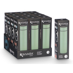 TERMO C TERMÓMETRO DIGITAL 450ML SORT 2 CORES