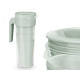 SET BROCCA 4 BICCHIERI VERDE 1,4L
