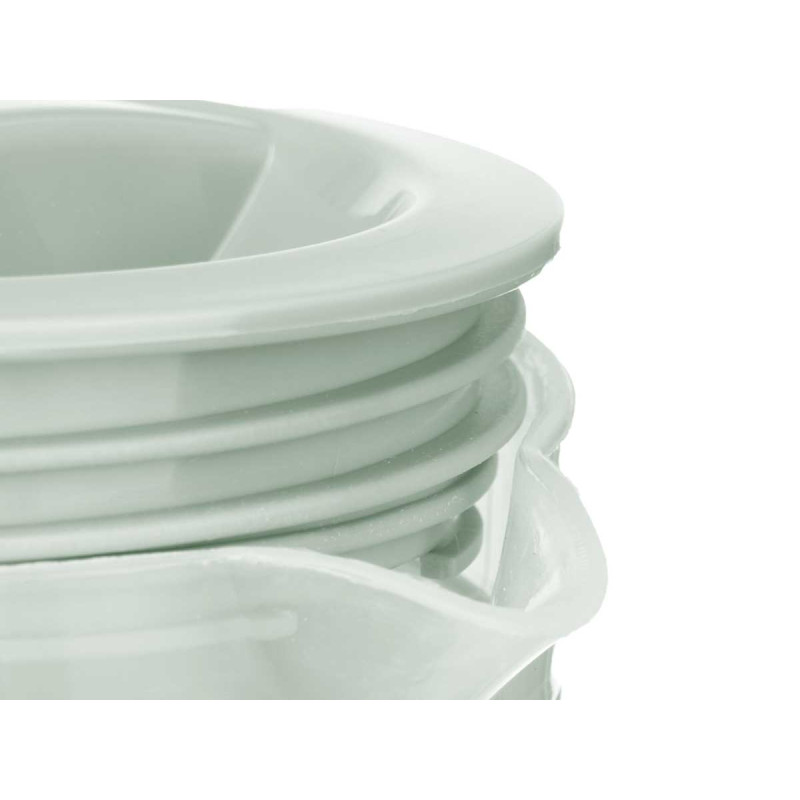 SET BROCCA 4 BICCHIERI VERDE 1,4L