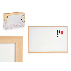 TABLEAU ARDOISE  BLANC 40X60CM