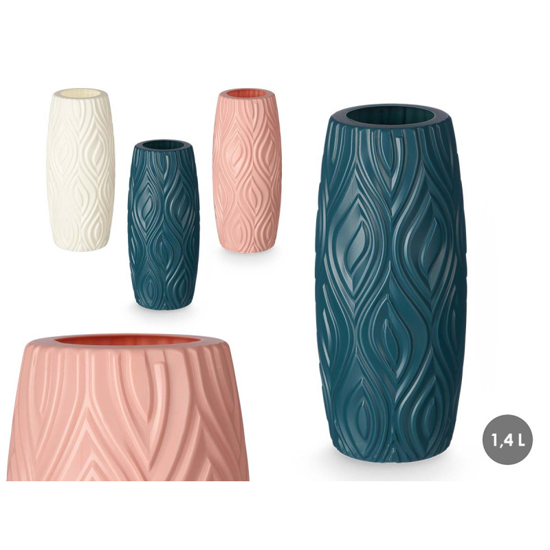 JARRA OVAL COM RELEVO SORT 3 COL