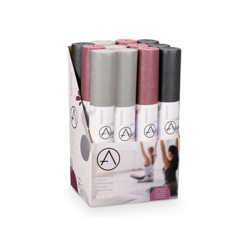 TAPIS  YOGA SET 3 COL NEUTRE
