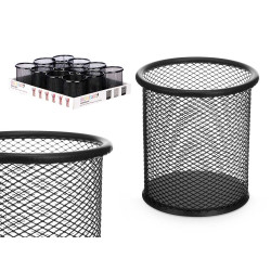 PORTA MATITE GRATA ROTONDO NERO 