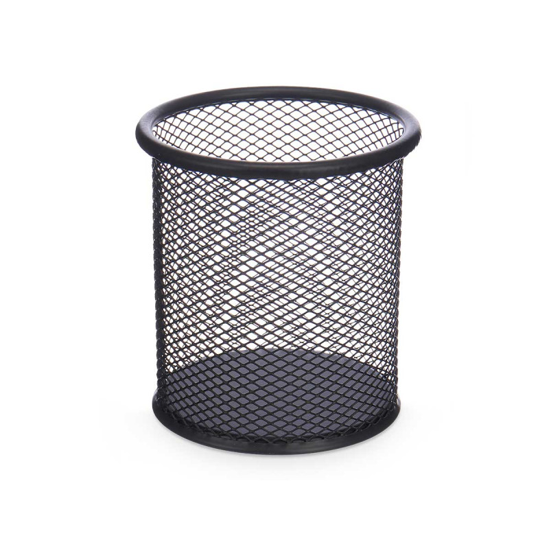 PORTA MATITE GRATA ROTONDO NERO 