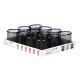 ROUND PENCIL GRID BLACK