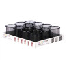 ROUND PENCIL GRID BLACK