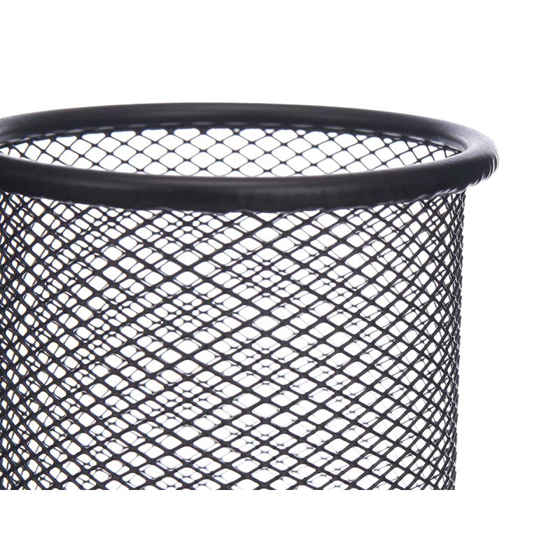PORTA MATITE GRATA ROTONDO NERO 