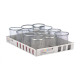 ROUND PENCIL GRID SILVER