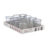 ROUND PENCIL GRID SILVER