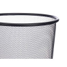 PAPELERA REJILLA 24CM NEGRA