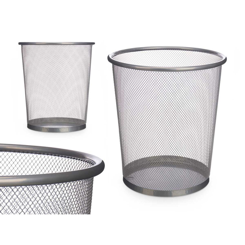 CESTINO GRATA 24CM ARGENTO 