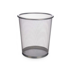 CESTINO GRATA 24CM ARGENTO 