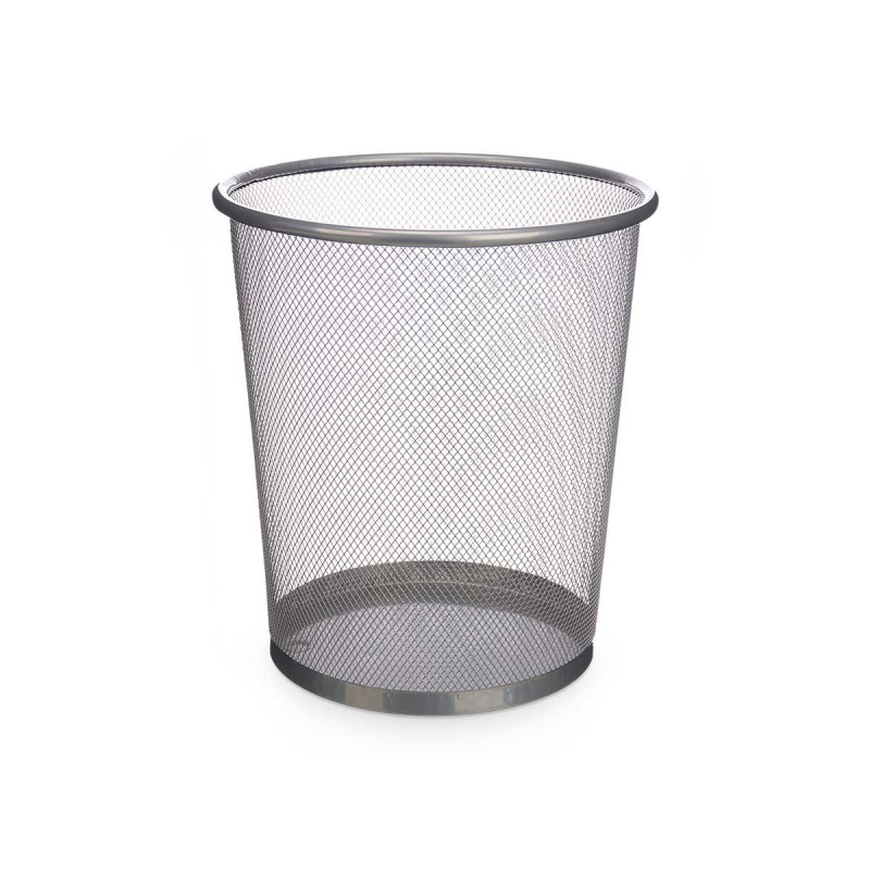 CESTINO GRATA 24CM ARGENTO 