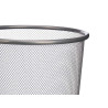 BALDE LIXO 23CM PRATEADO