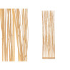 FOLDING SCREEN RODS NATURAL