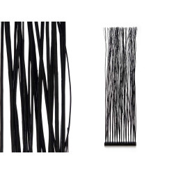 FOLDING SCREEN RODS BLACK