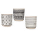 VASO CERAMICA COR CIMENTO SORT 3