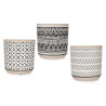 VASO CERAMICA COR CIMENTO SORT 3