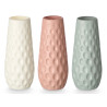 CONICAL VASE DOTS ASSORTED 3 COLOURS