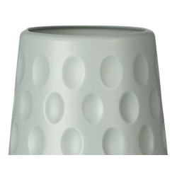 CONICAL VASE DOTS ASSORTED 3 COLOURS
