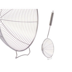 PALETTA COLINO ACCIAIO 19CM SUPPORTO 