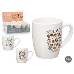 TAZZA PORCELLANA BREAKFAST ASS 2 350ML