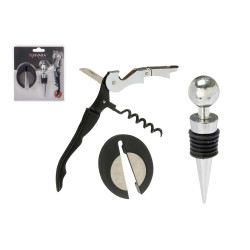 SET 3 WINE UTENSILS