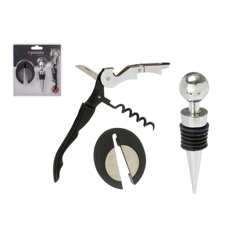 SET 3 WINE UTENSILS