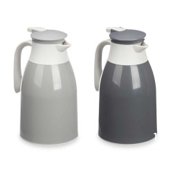 GARRAFA TÉRMICA DE PLÁSTICO CINZENTA 1L SURT 2