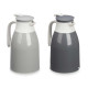 PLASTIC THERMOS FLASK GREY 1L ASSORT 2 