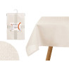 NAPPE EN POLYESTER 140X180CM PERLE