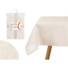 NAPPE EN POLYESTER 140X240CM PERLE