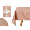 TOALHA DE MESA POLIÉSTER 140X240CM ROSA