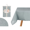 NAPPE EN POLYESTER 140X140CM BLEU PÂLE